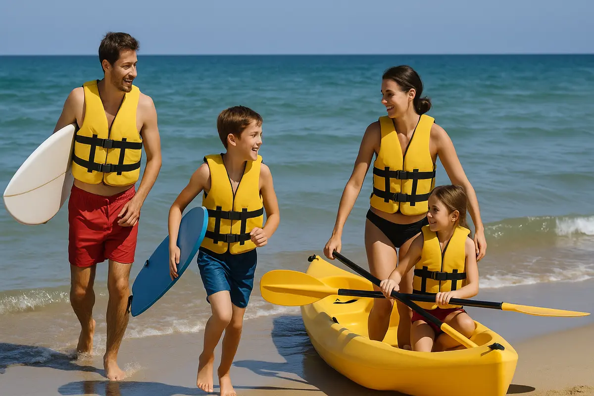 Sport acquatici a Riccione per famiglie: la guida completa alle attività sicure e divertenti