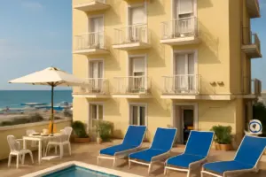 Alloggi economici a Riccione sul mare: le sistemazioni 2 stelle che sorprendono per servizi inclusi