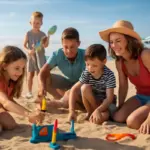 Giochi sulla spiaggia per bambini a Riccione: idee originali che coinvolgono tutta la famiglia