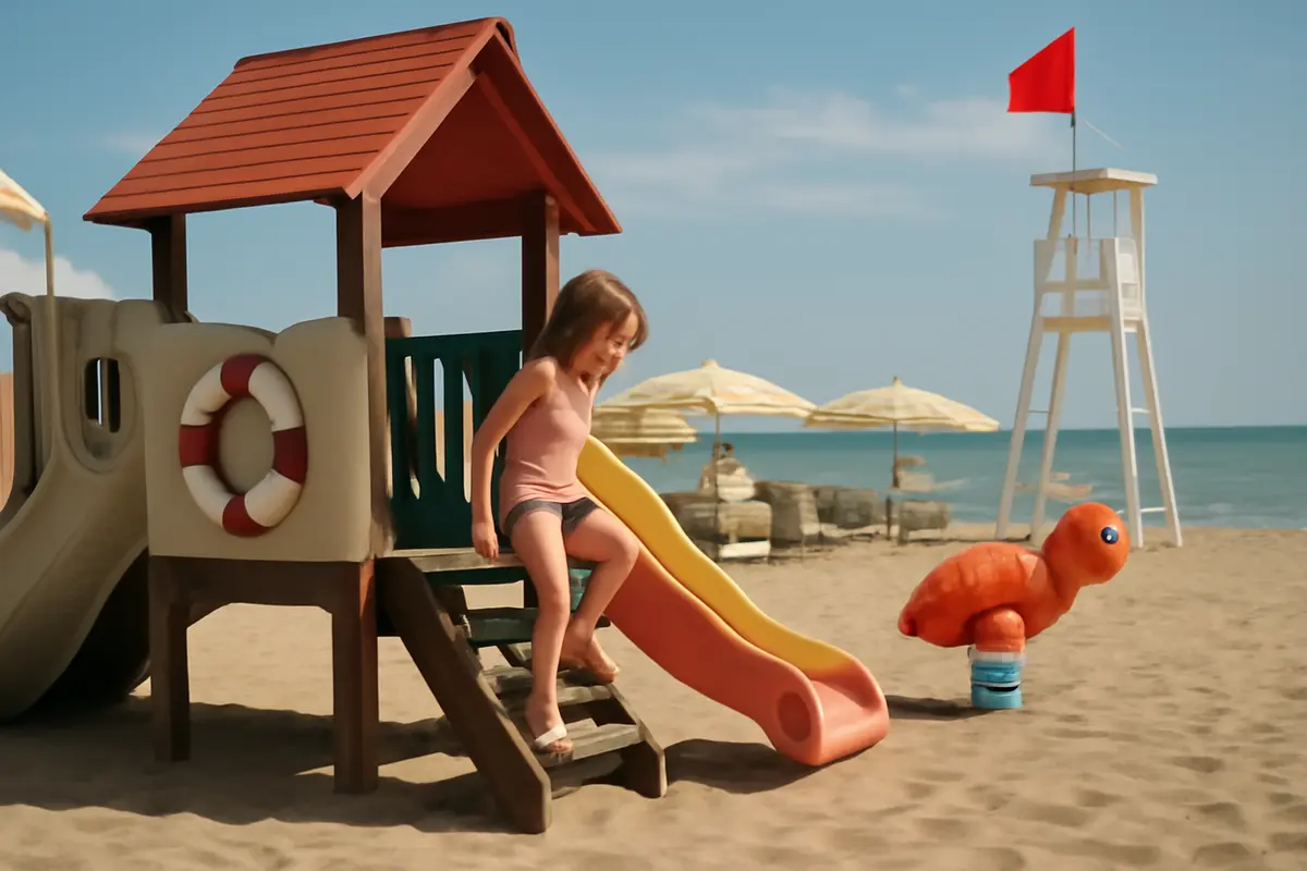 Quali sono i migliori lidi per bambini a Riccione? Sicurezza e giochi che fanno la differenza sul mare