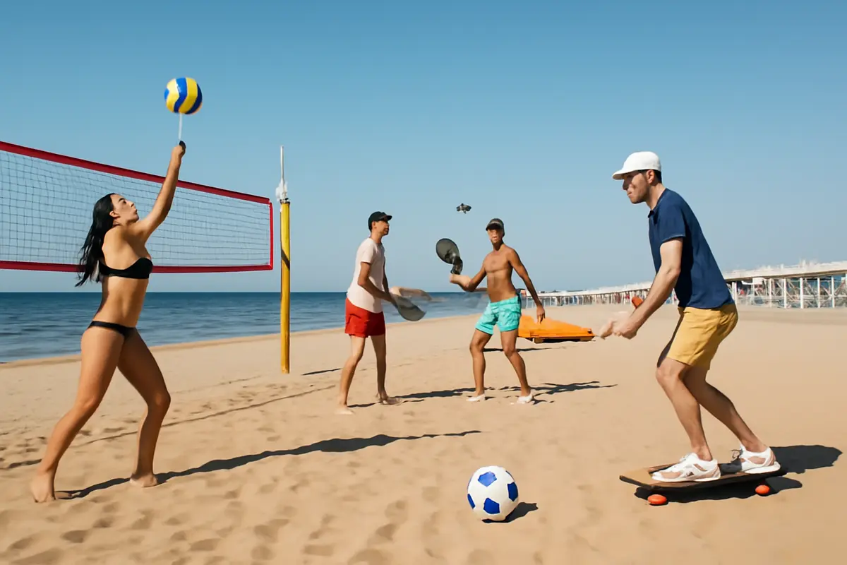 Quali sport puoi praticare sulla spiaggia di Riccione? Elenco dettagliato e consigli pratici