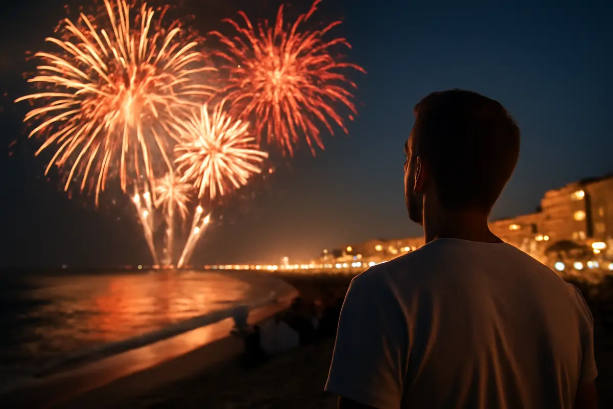 Spettacoli pirotecnici a Riccione sul mare: dove posizionarsi per avere la vista migliore