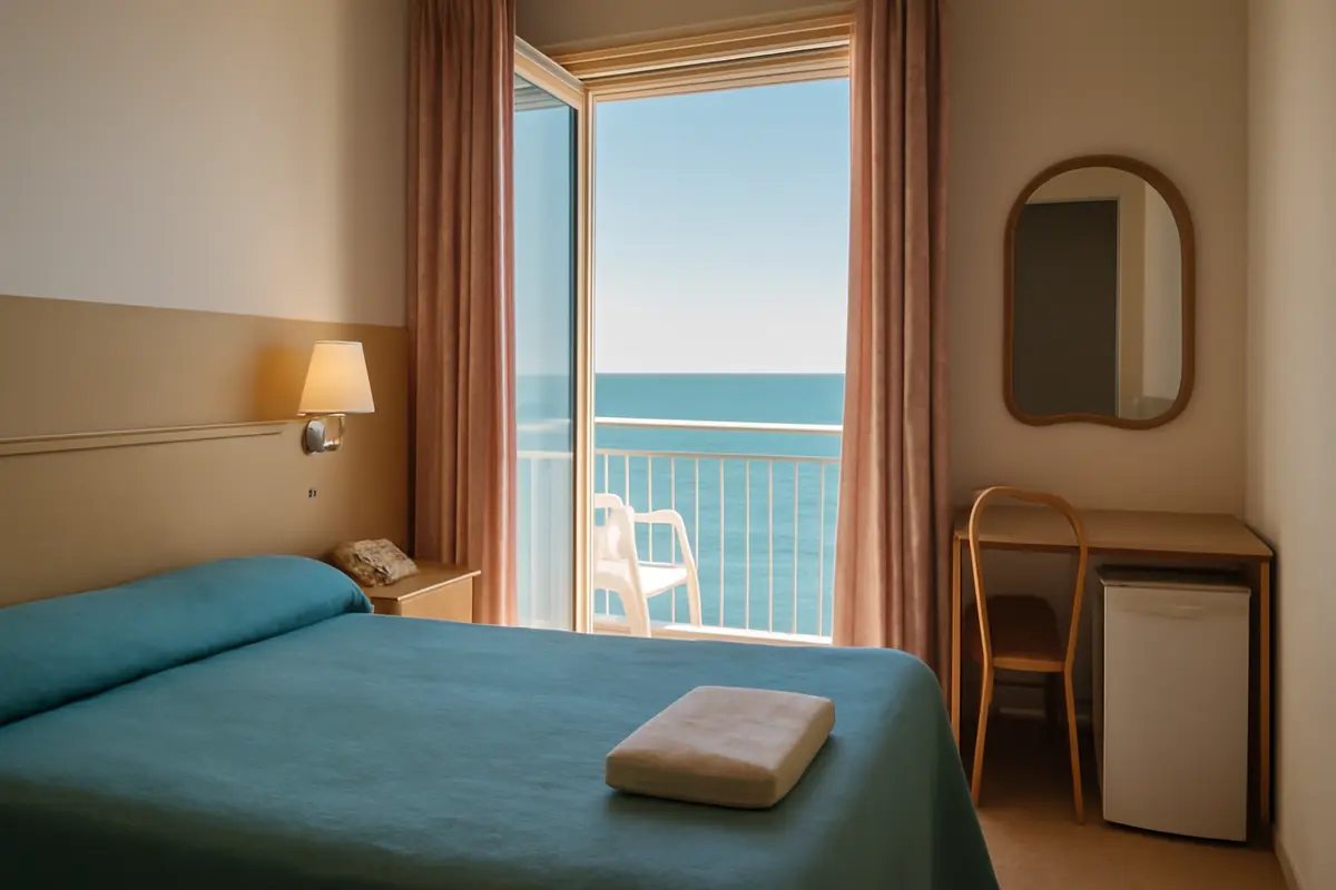 Camere vista mare in hotel 2 stelle a Riccione: i dettagli che rendono speciale la vacanza balneare