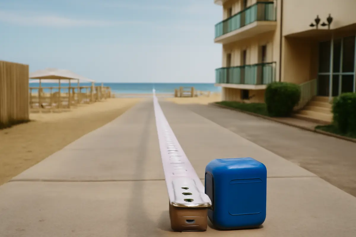Qual è la distanza reale degli hotel due stelle dalla spiaggia di Riccione? Scegli senza sorprese