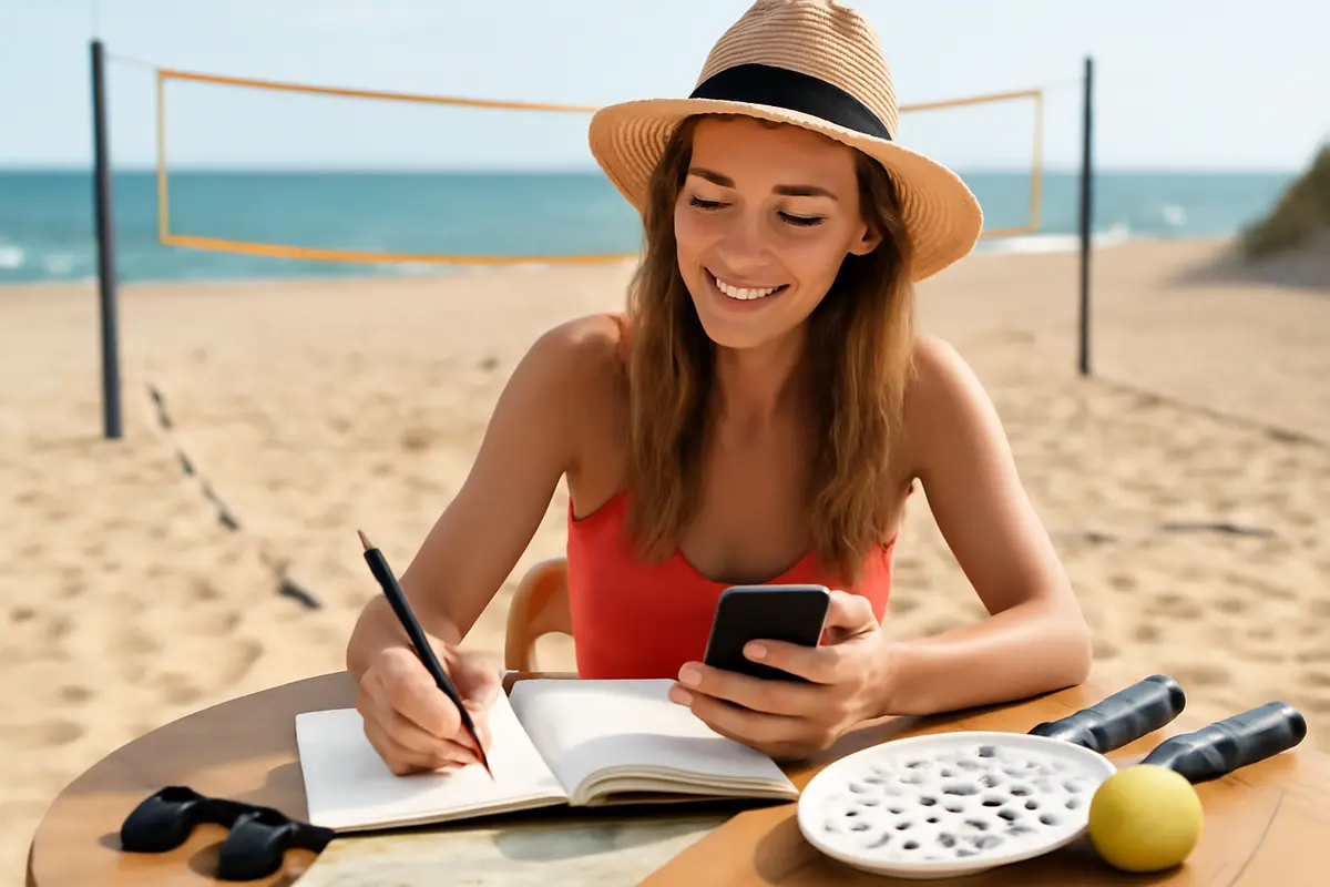 Come organizzo una partita di beach tennis in vacanza? Le regole d’oro per divertirsi senza stress