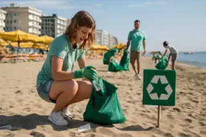 Quali sono gli eventi green sulla spiaggia di Riccione? Le attività ecologiche per una vacanza sostenibile