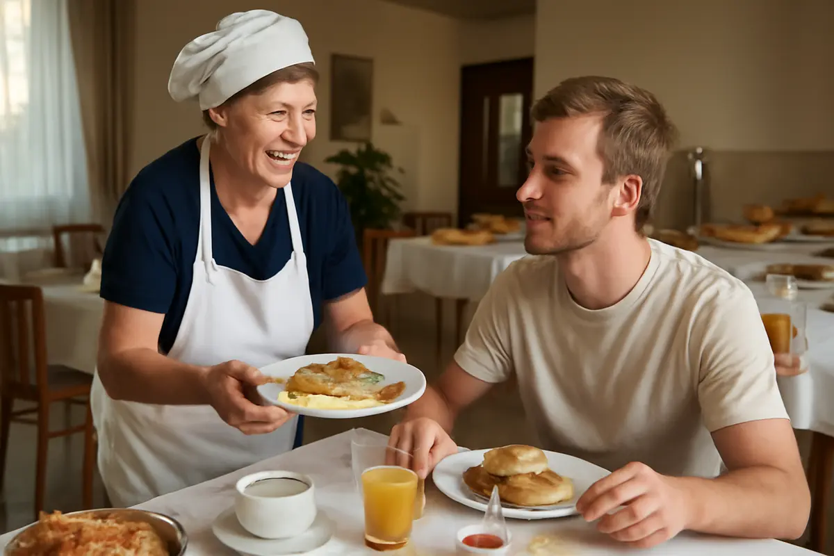 Cosa rende unica la cucina tipica degli hotel a gestione familiare di Riccione? Il vantaggio che senti già dalla colazione
