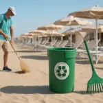Riccione spiagga pulita: come si distingue e quali stabilimenti si impegnano di più nell’ecologia