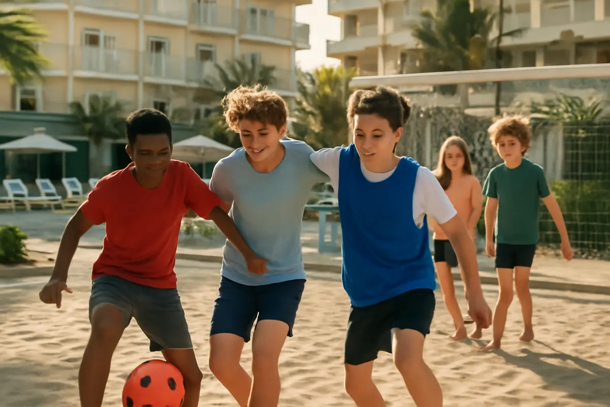 Tornei sportivi per ragazzi organizzati dagli hotel a Riccione: le attività che favoriscono nuove amicizie