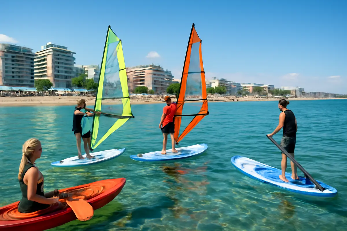 Gli sport balneari più amati a Riccione: scopri quali scegliere per una vacanza attiva