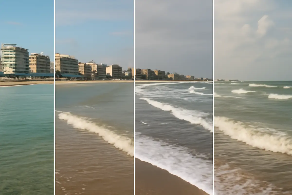 Com’è l’acqua del mare a Riccione di solito? Cosa aspettarsi davvero in ogni stagione
